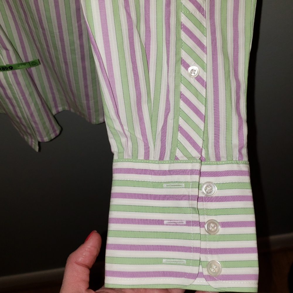 J. Crew Slim Fit Button Down Top - Picture 3 of 5